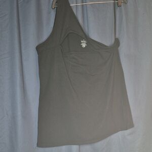 Torrid Black One-Shoulder Tank Top